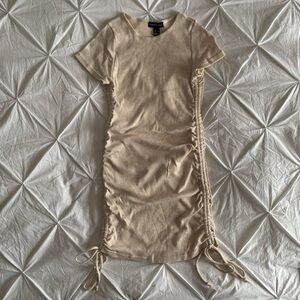streetwear society side ruched dress
